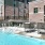 Shimmering resort-style pool